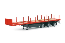 Herpa 076050-002 - H0 - Nooteboom Teletrailer - rot
